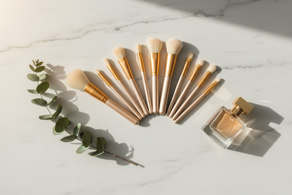 Champagne Brush Set Lifestyle