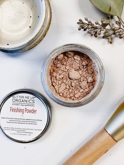 Afsluttende pudder – Mat og naturlig finish | Bristle & Bloom